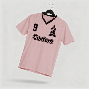 1219JTJTJT (12) Pink factory direct sales team football suit set sports shirt European Cup fan breathable quick drying training suit team uniform